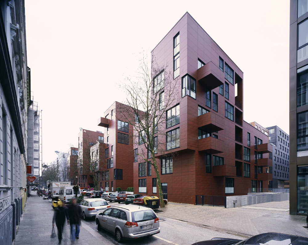 Wohnhäuser Hopfenstraße 15 bis 21 - 