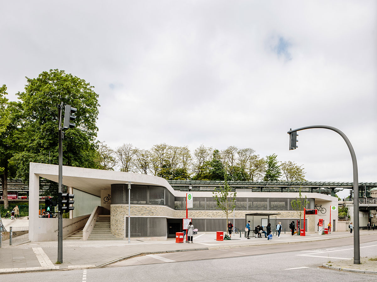 Fahrradparkhaus U-Bahn Kellinghusenstraße - 