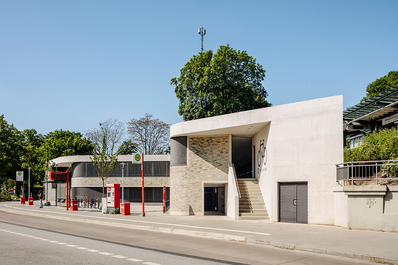 Fahrradparkhaus U-Bahn Kellinghusenstraße - 