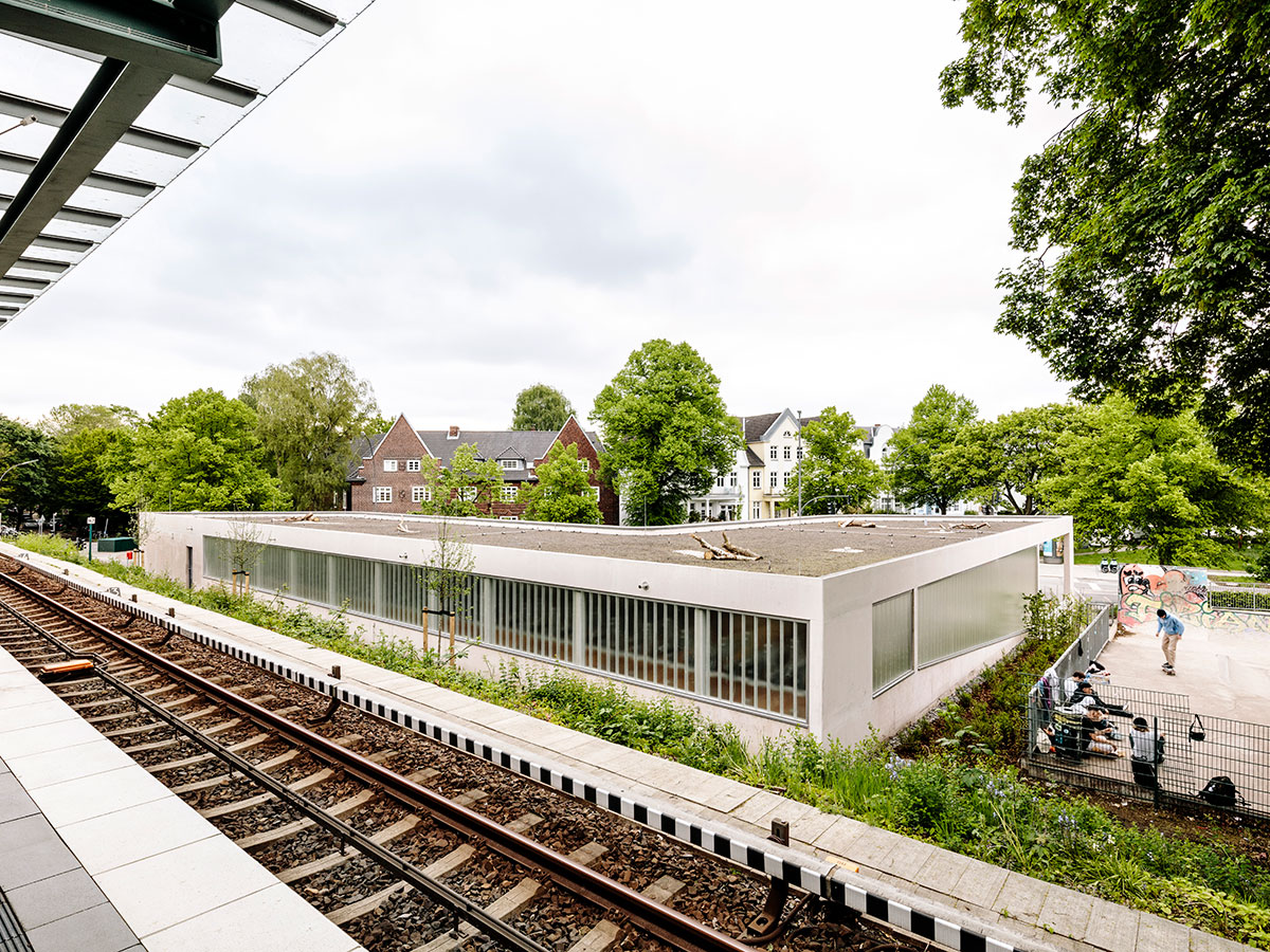 Fahrradparkhaus U-Bahn Kellinghusenstraße - 