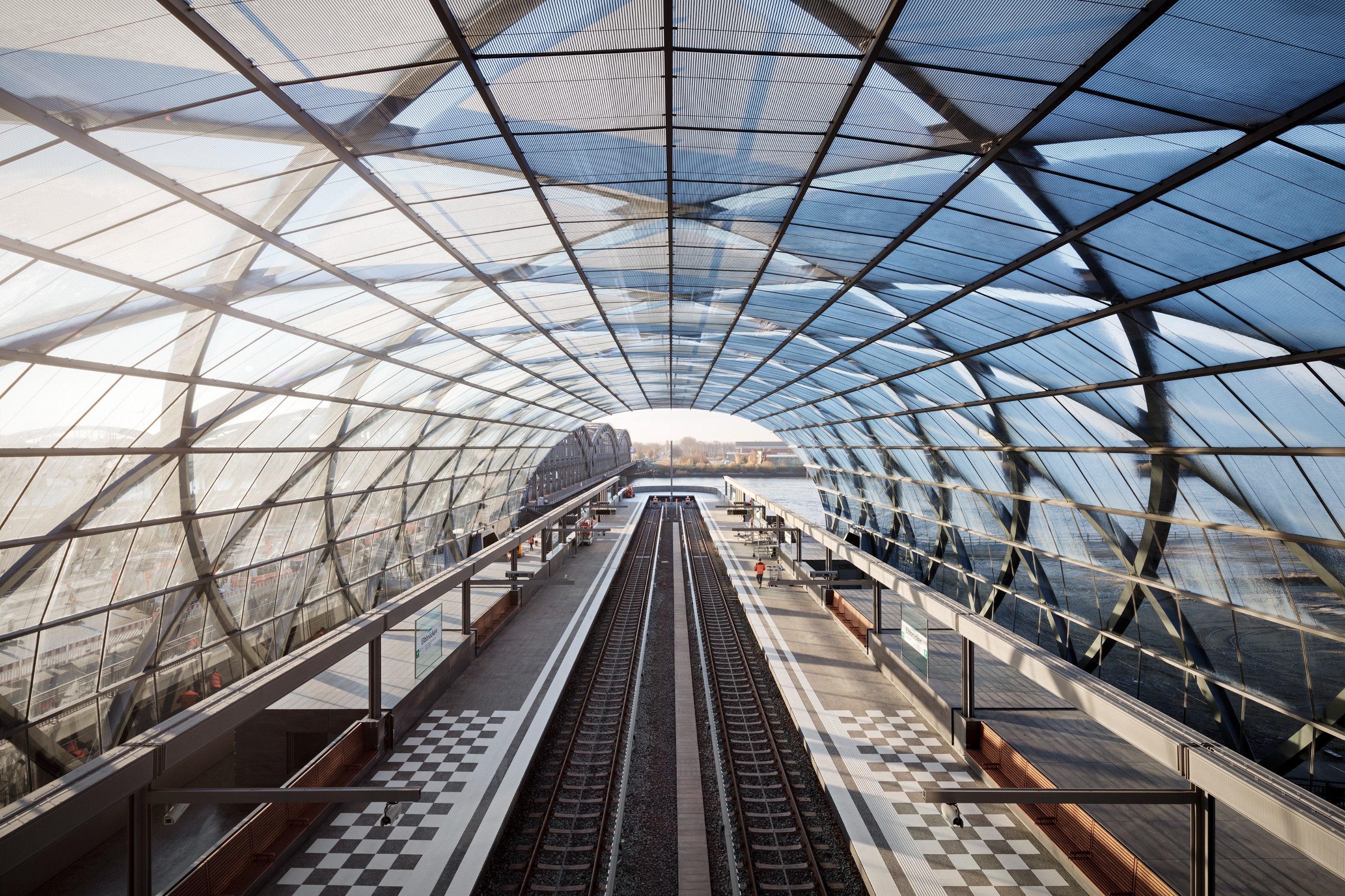 U-Bahn Haltestelle Elbbrücken