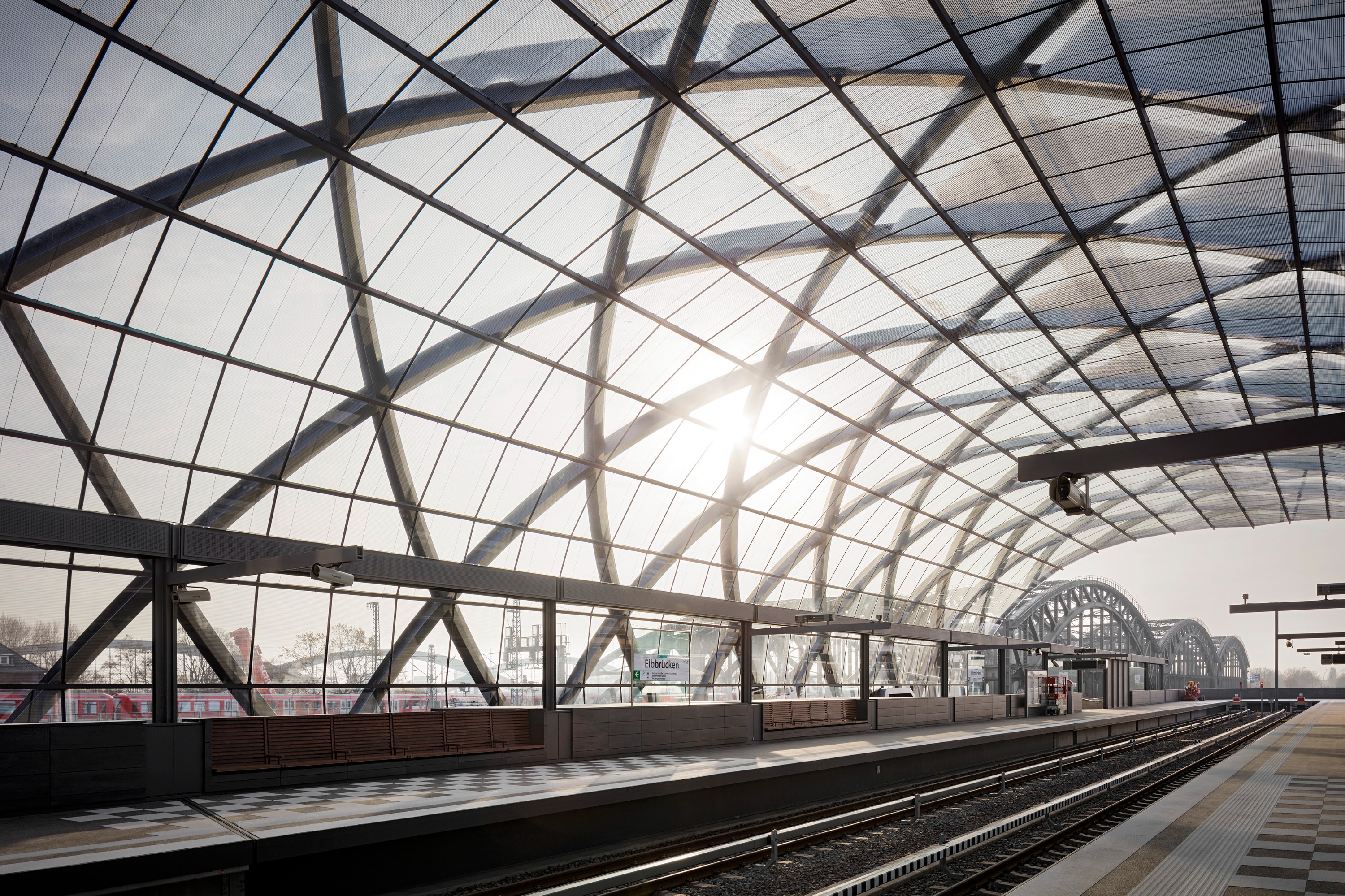 U-Bahn Haltestelle Elbbrücken - 