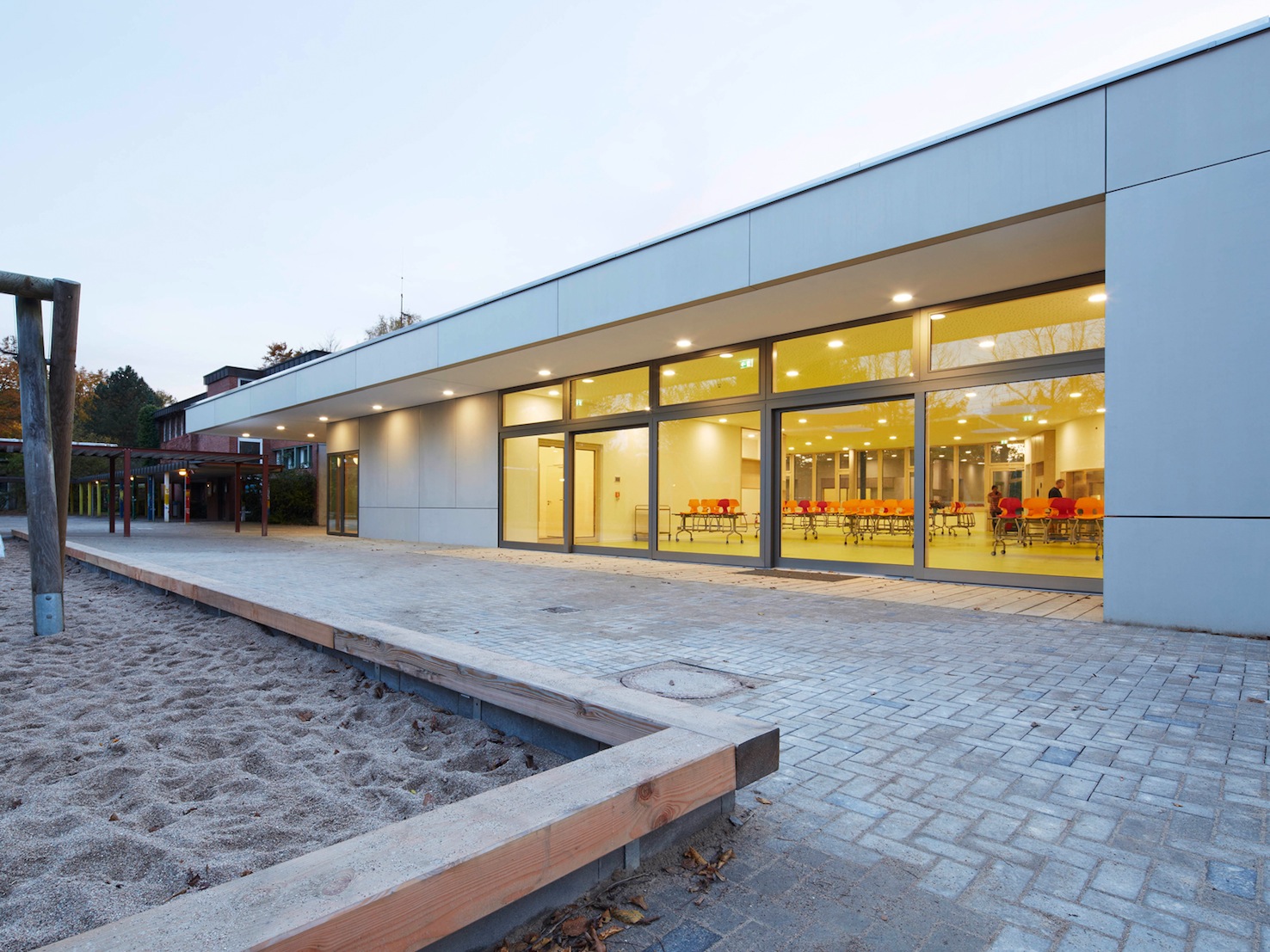 Pausenhalle der Grundschule Buckhorn -
