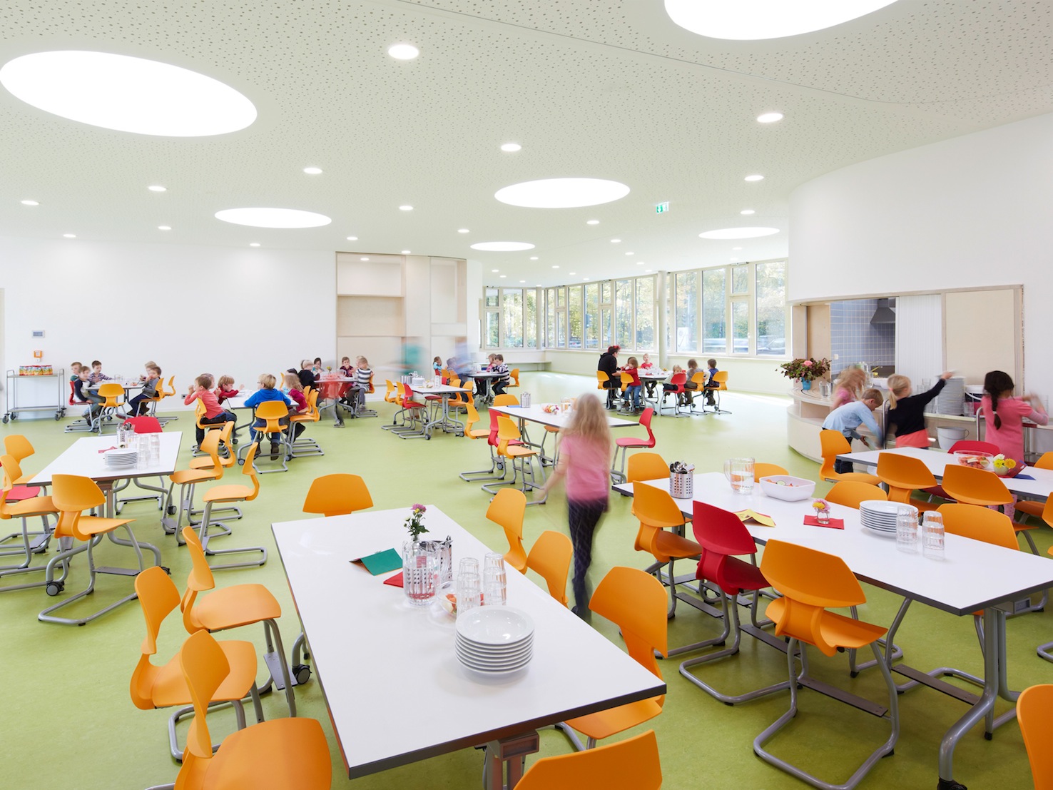 Pausenhalle der Grundschule Buckhorn -
