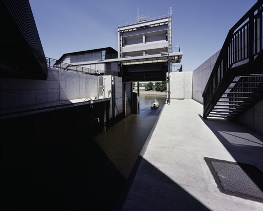 Betriebsgebäude Ernst-August-Schleuse -