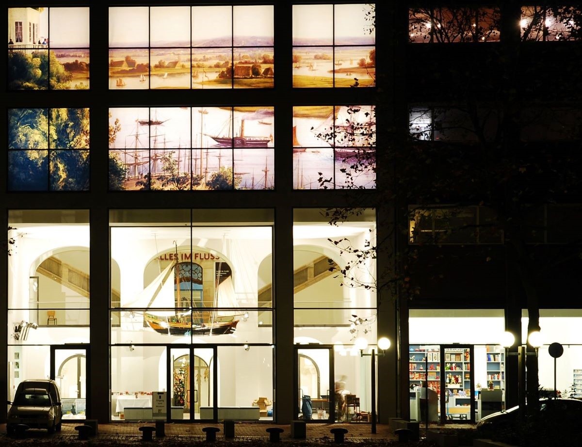 Eingangsbereich des Altonaer Museums -